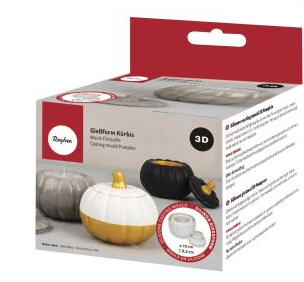 Gietvorm siliconen, Pompoen